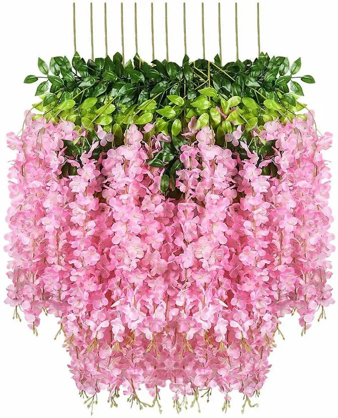 Artificial Decorative Flowers – Premium Plastic Floral Arrangement