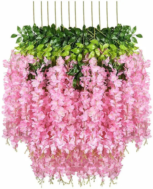 Artificial Decorative Flowers – Premium Plastic Floral Arrangement