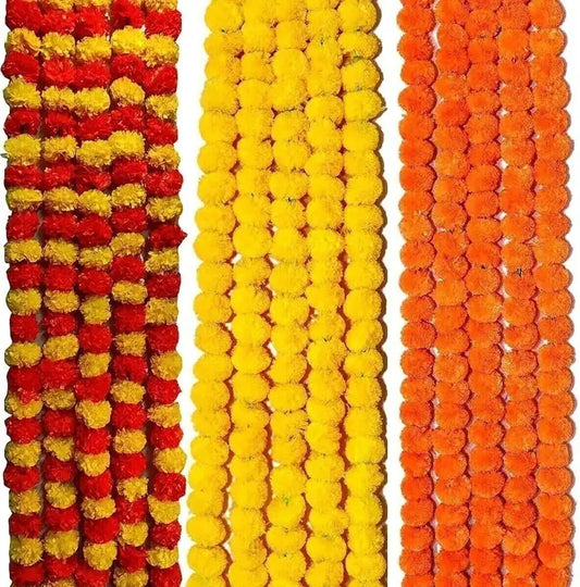 Artificial Decorative Flowers – Premium Plastic Floral Arrangement